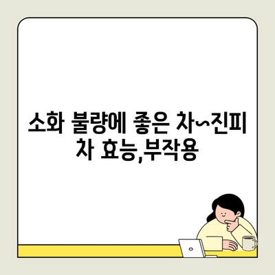 소화 불량에 좋은 차~진피 차 효능,부작용