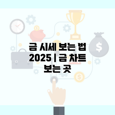 금 시세 보는 법 2025 | 금 차트 보는 곳