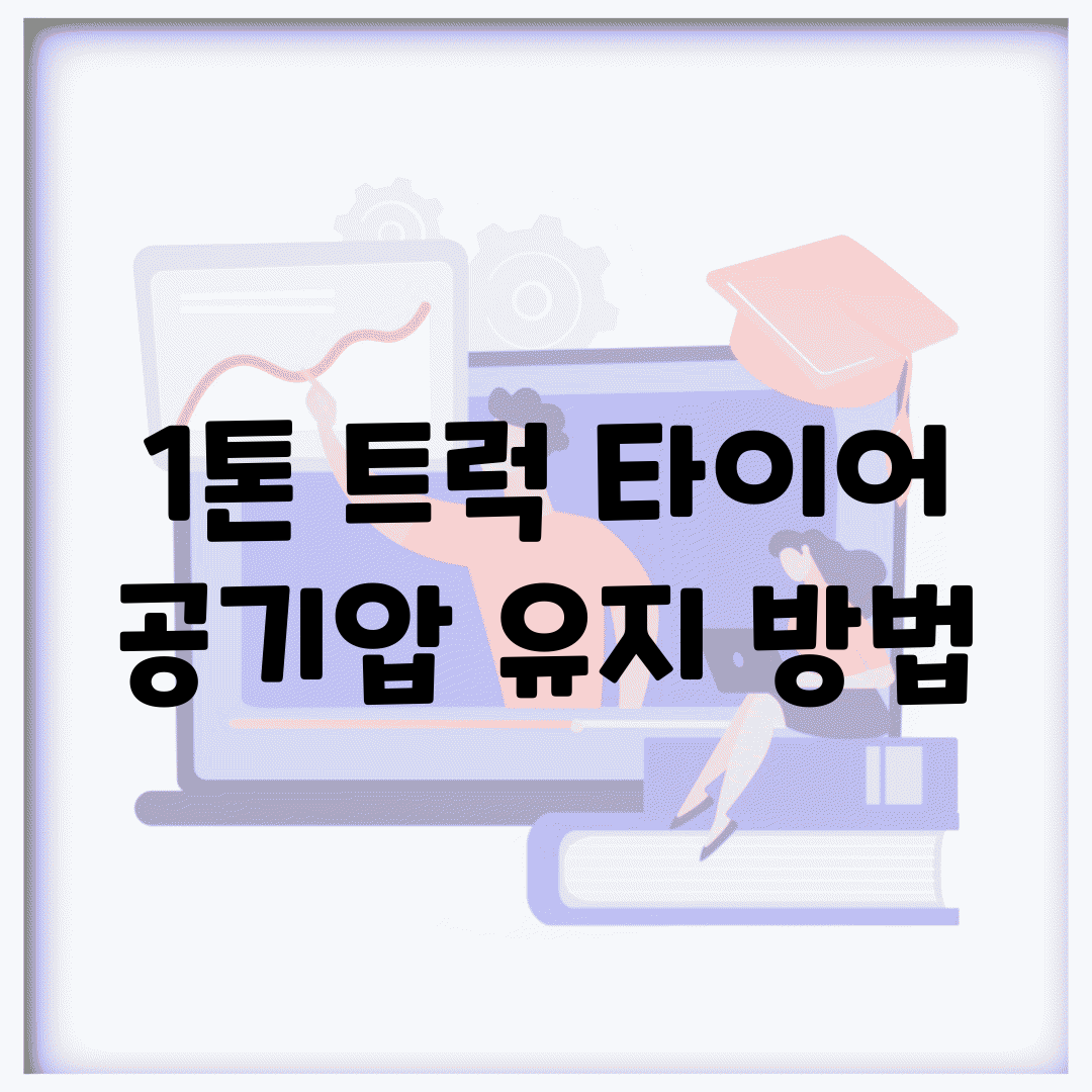 1톤 트럭 타이어 공기압 유지 방법