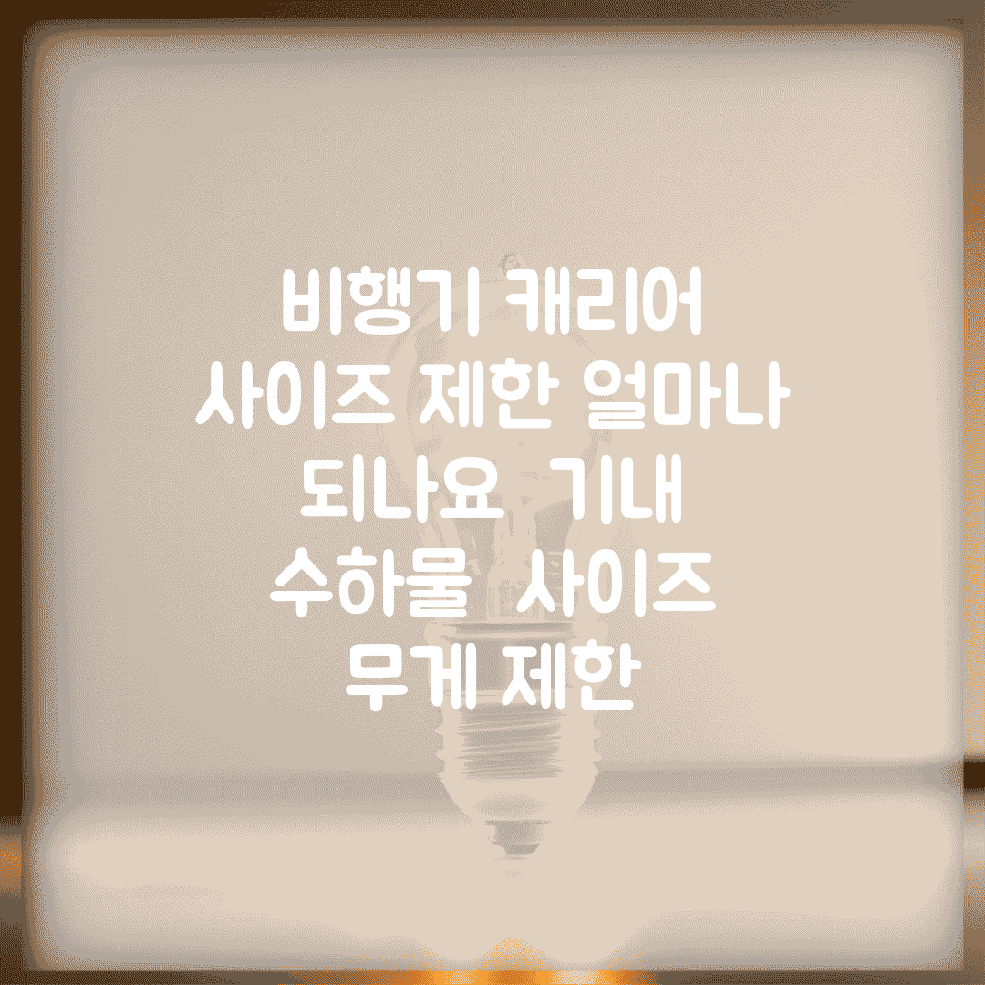 비행기 캐리어 사이즈 제한 얼마나 되나요 | 기내 수하물 | 사이즈 | 무게 제한