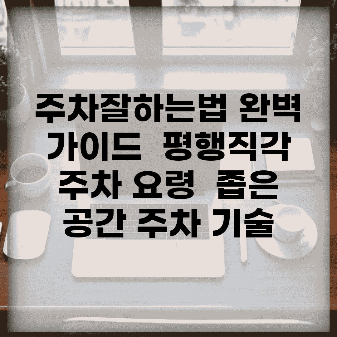 주차잘하는법 완벽 가이드 | 평행/직각 주차 요령 | 좁은 공간 주차 기술