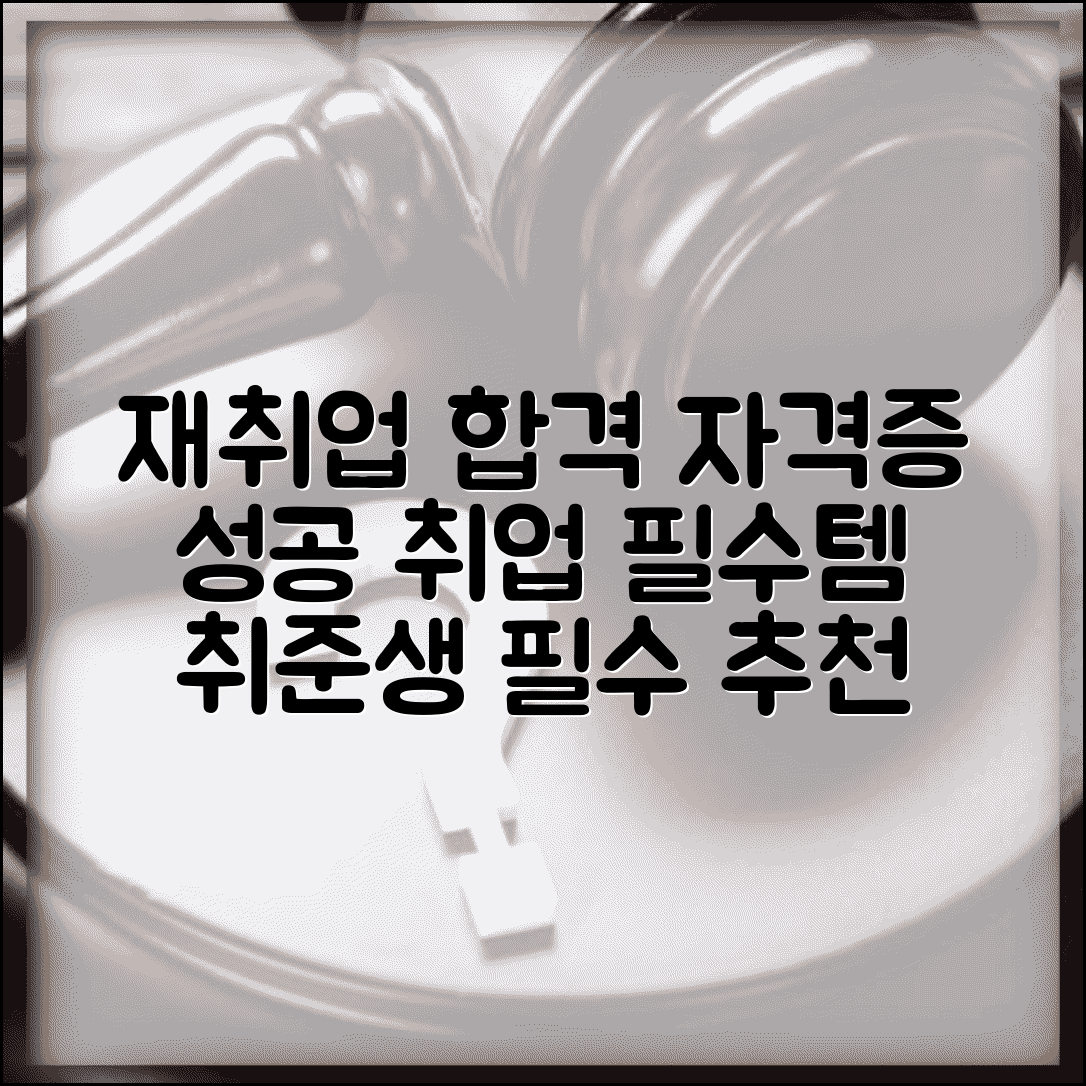 재취업 자격증 | 재취업에 유리한 자격증 | 추천 자격증 목록