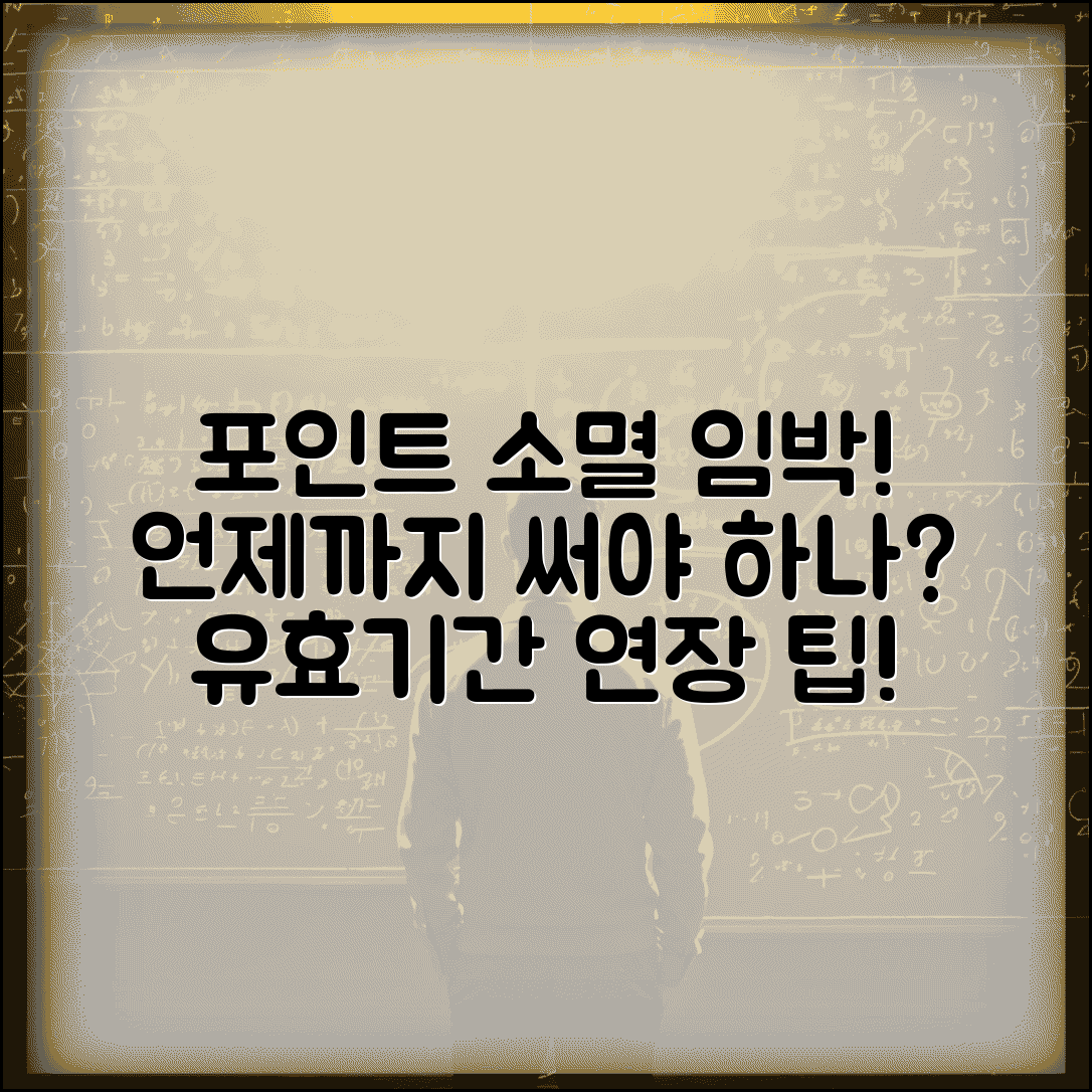 적립포인트 언제까지 써야 하나요 | 포인트 유효기간 | 소멸일 | 연장