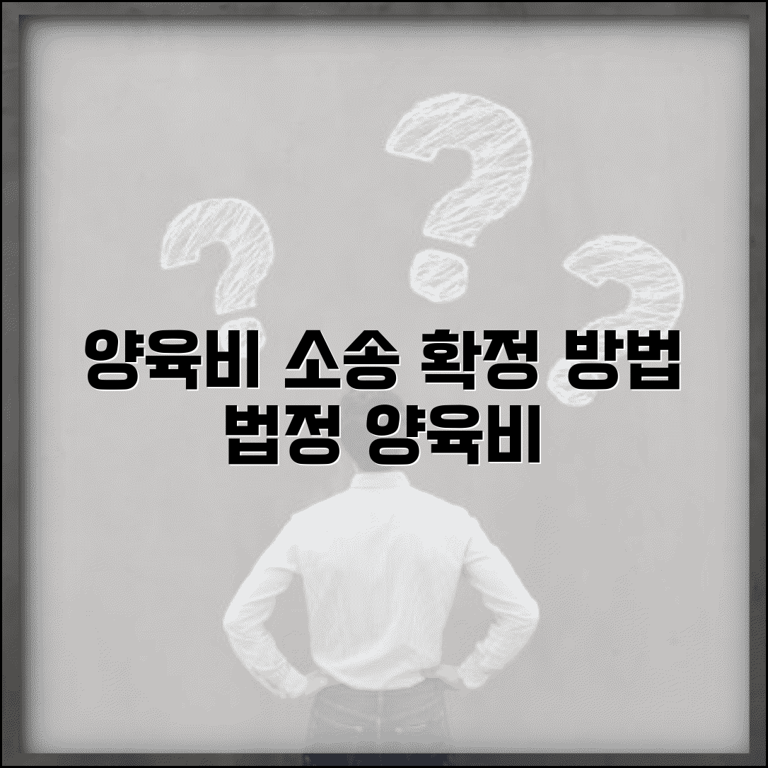 양육비 소송 청구 절차 | 양육비 결정 조정 소송을 통한 법정 양육비 확정 방법