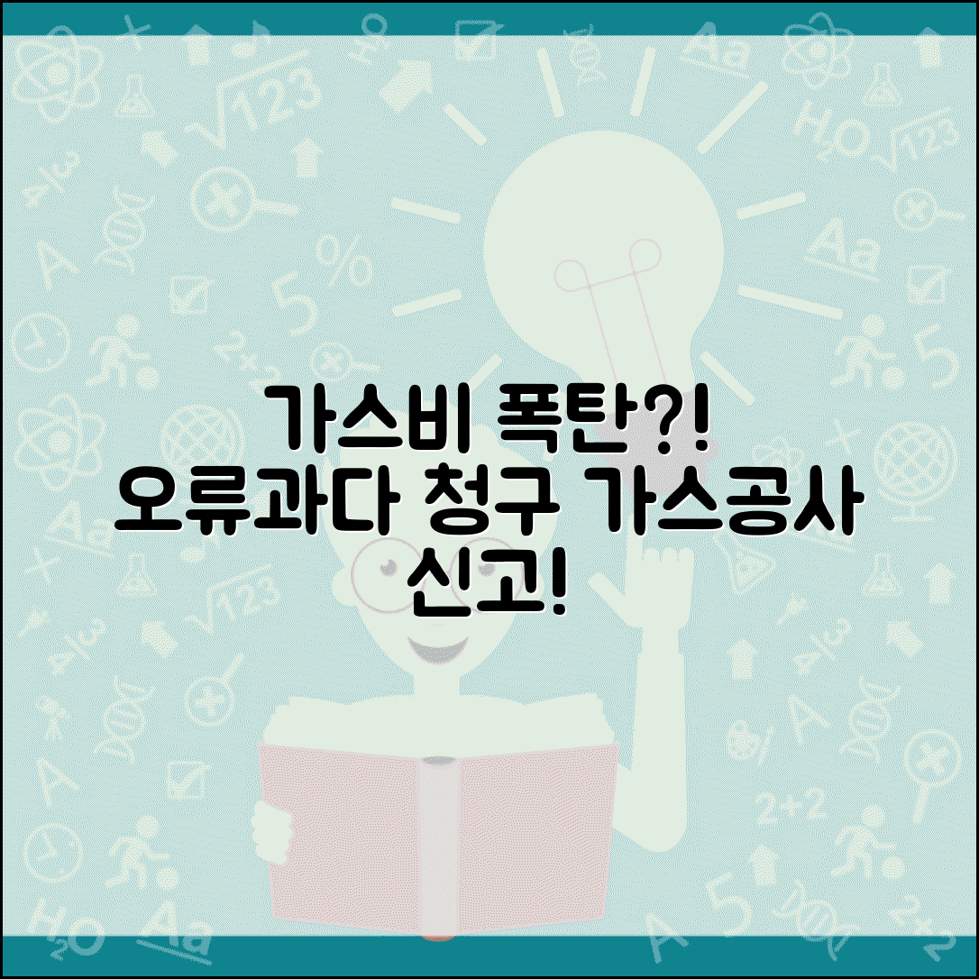 가스비 검침 오류 신고 | 도시가스 요금 과다 청구시 가스공사 신고