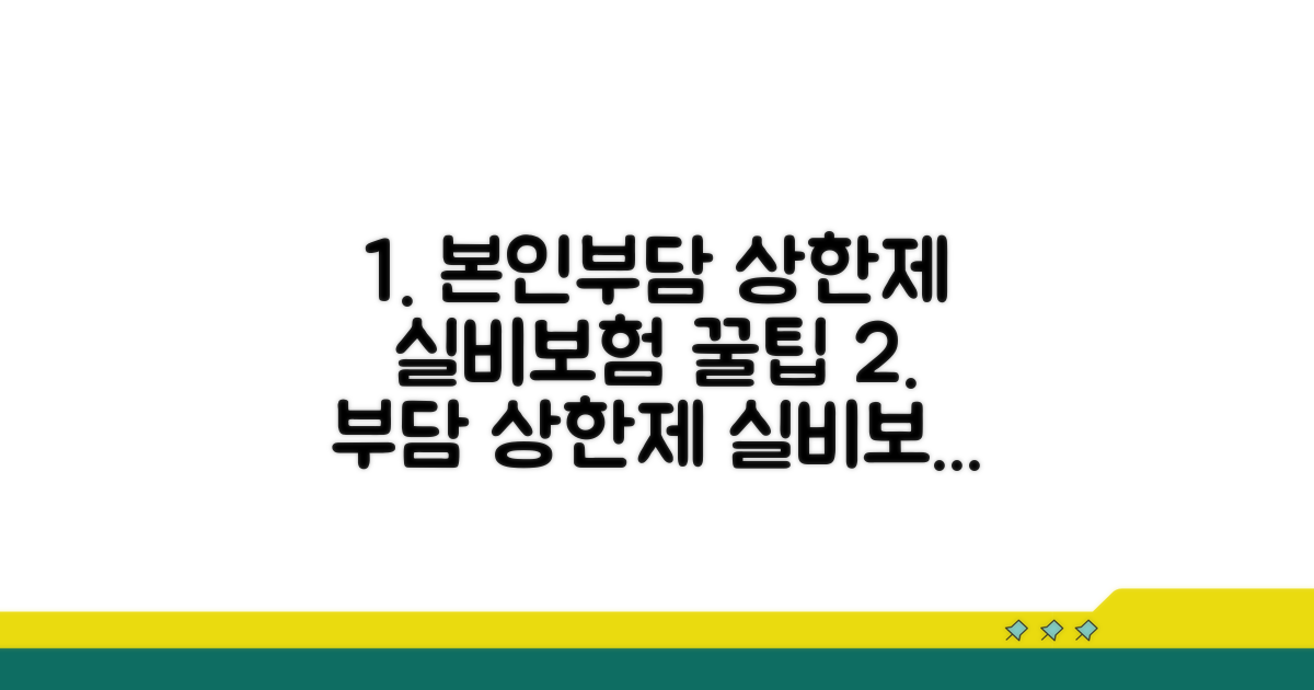 본인부담금 상한제와 실비보험 이해