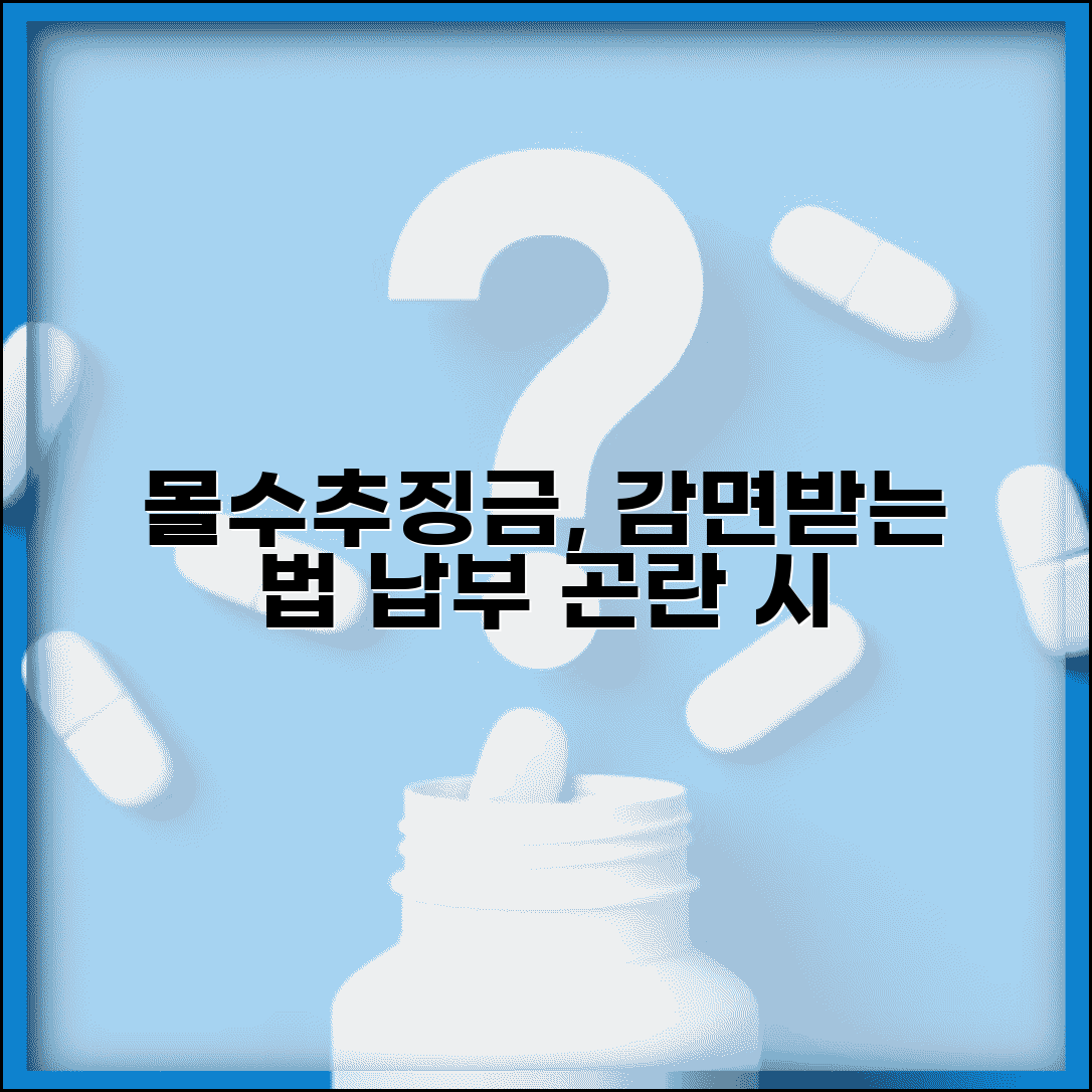 몰수추징금 감면 | 범죄수익 몰수 추징금 납부 곤란시 감면 신청