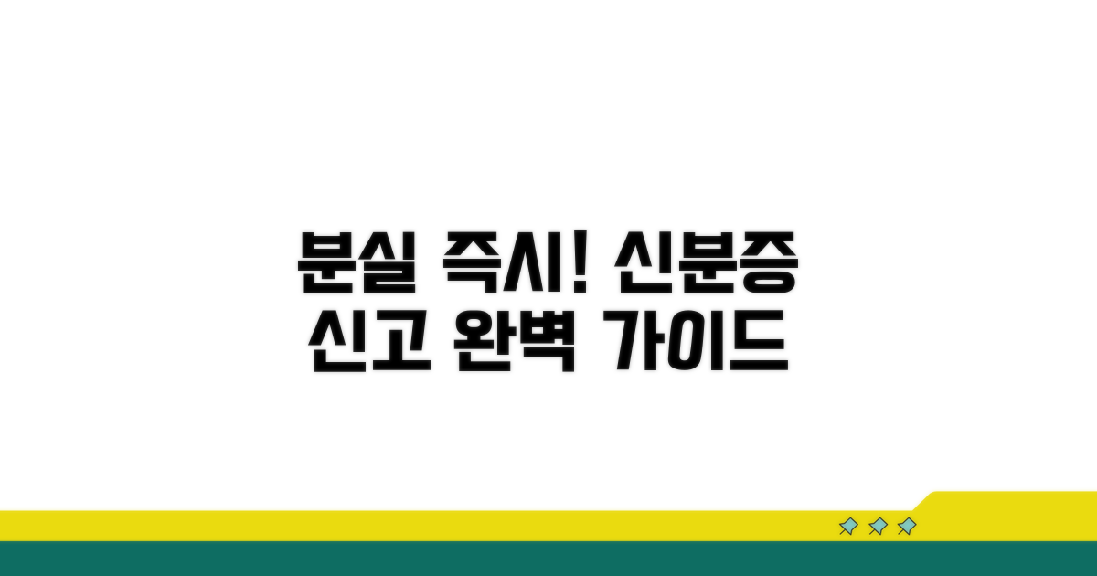 신분증 분실 즉시 신고 방법