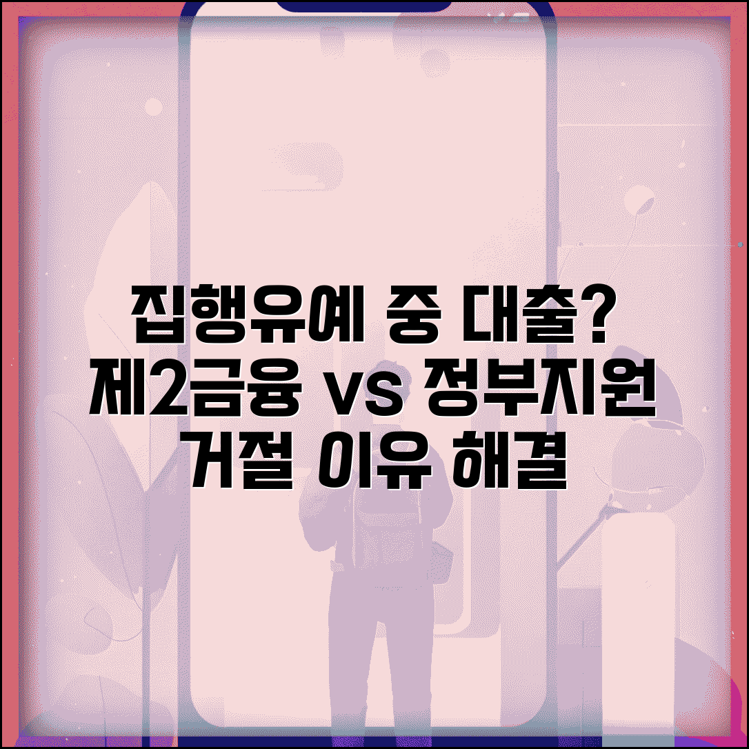 집행유예 중 대출 신청 거절될때 | 제2금융권 vs 정부지원 대출