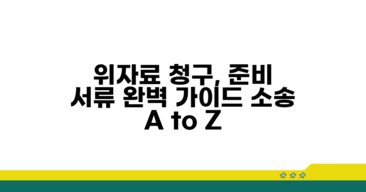 위자료 청구 절차 및 준비 서류