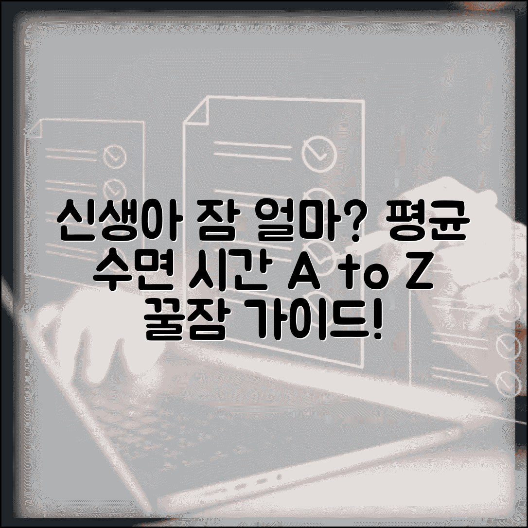 신생아 수면시간 평균 | 신생아 잠 얼마나 자나