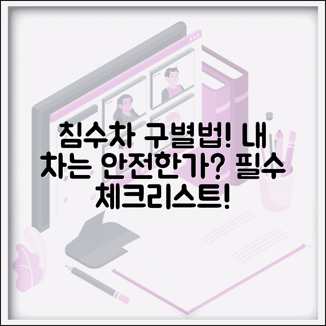 침수차량 구별법 실전 체크리스트 | 침수차 확인 포인트 | 육안 점검 및 냄새 확인 완벽 가이드