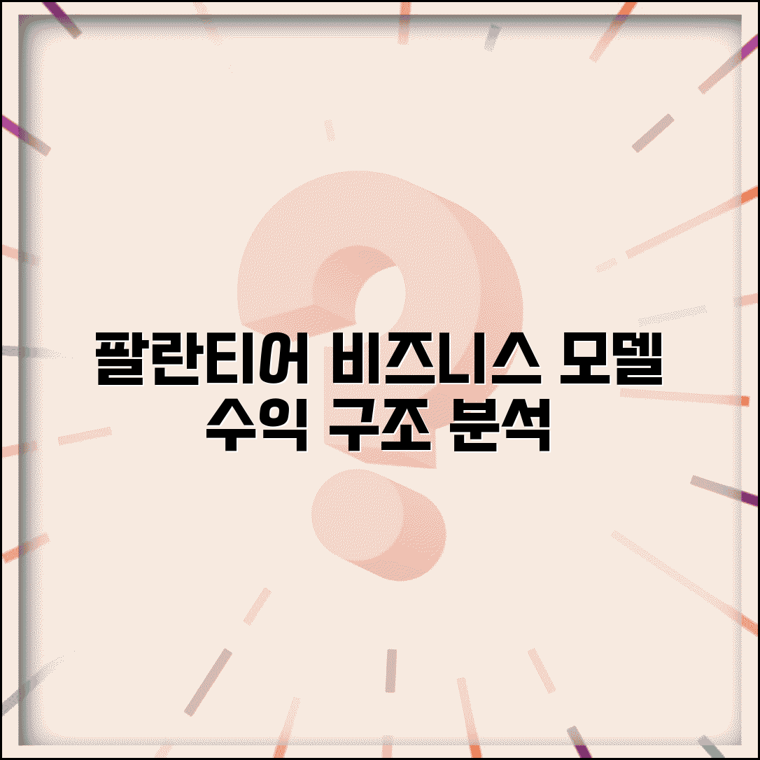 팔란티어 테크 비즈니스 모델 | 팔란티어 수익 구조 분석