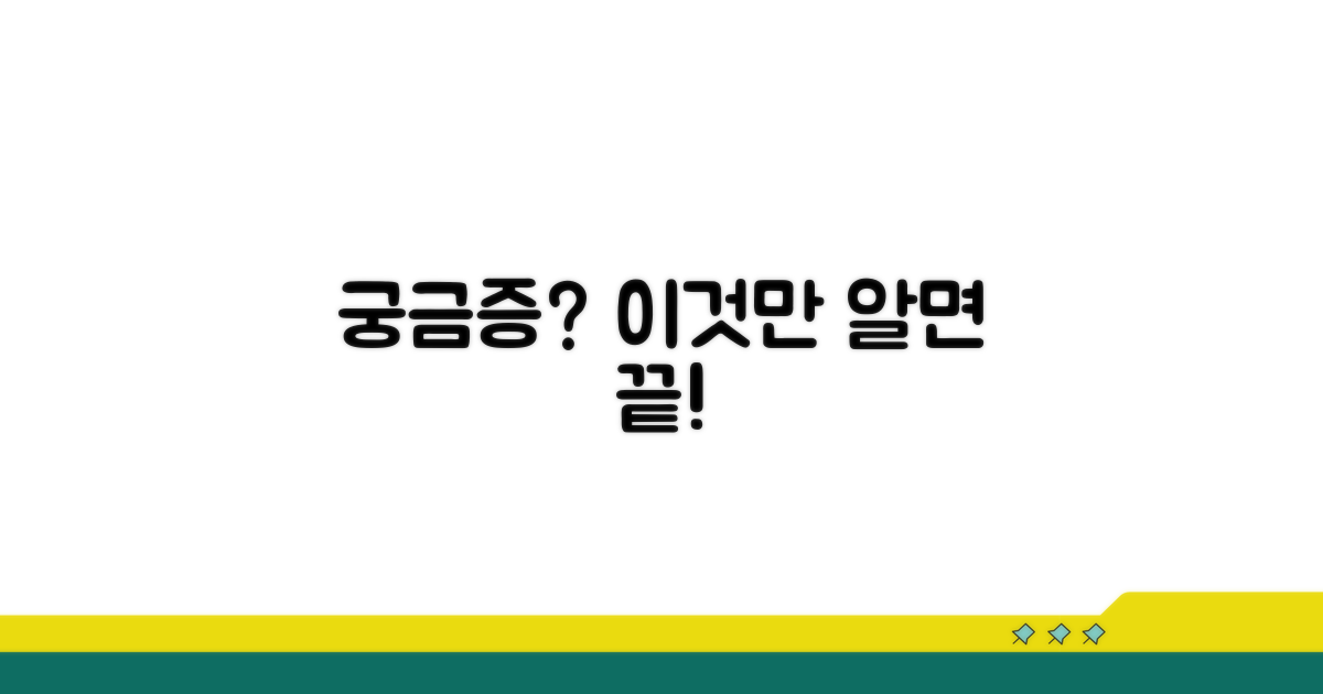 궁금증 해결, 이것만 알면 끝