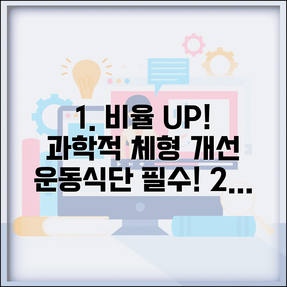 비율 좋아지는법 과학적 접근 | 운동과 식이요법으로 체형 개선하기