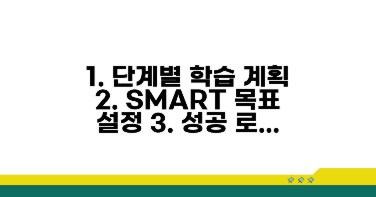 단계별 학습 계획 세우기