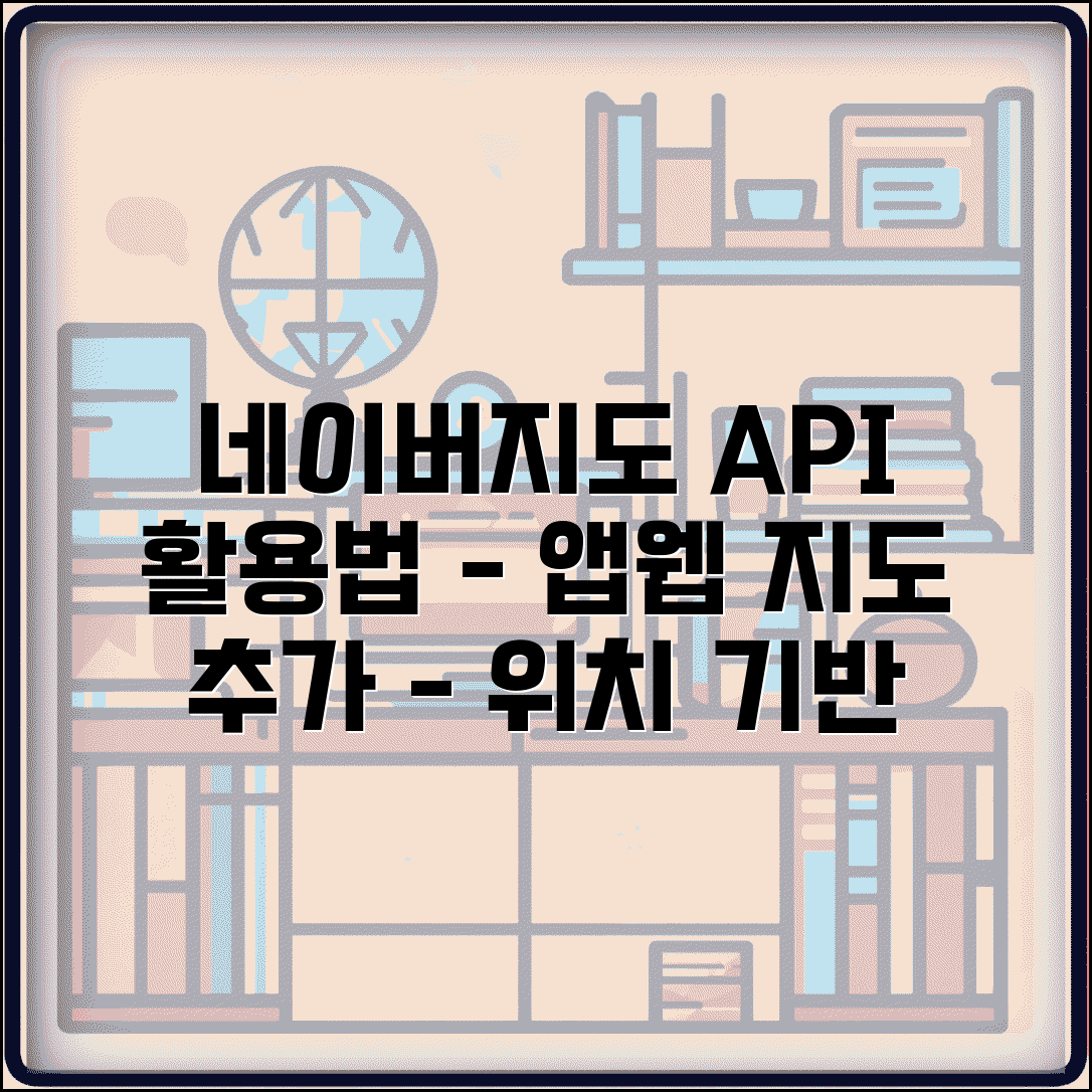 네이버지도 API 개발자 활용 | 웹사이트 앱 지도 기능 추가와 위치 기반 서비스 구현 방법