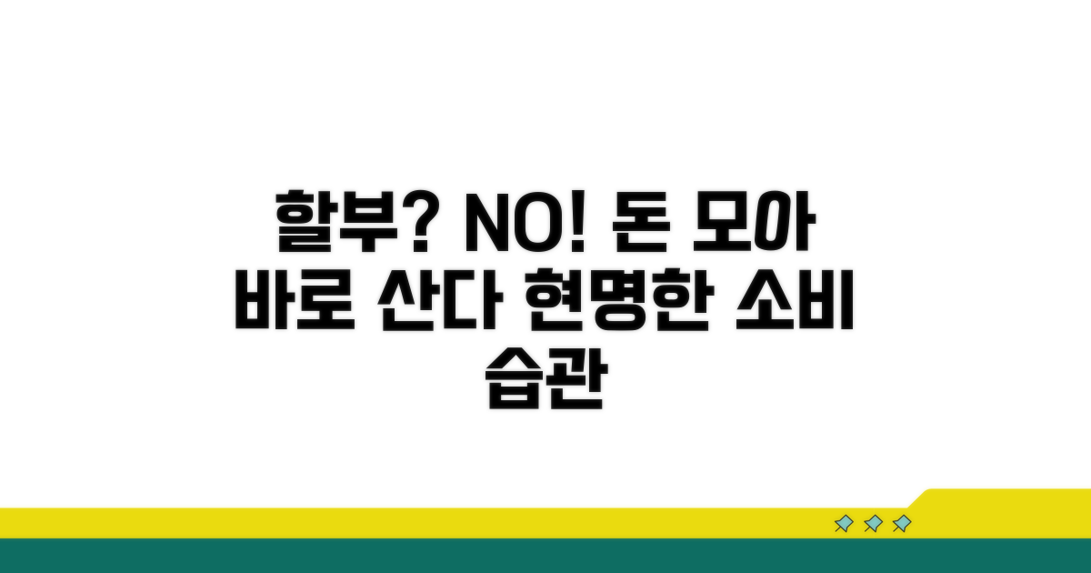 할부 말고 다른 방법은?