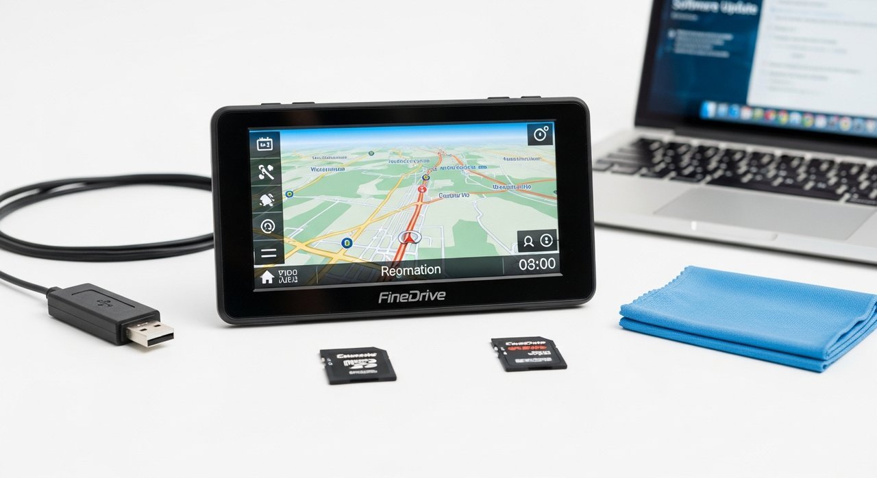 파인드라이브 네비게이션 업데이트 방법, 최신 지도 설치, 성능 최적화 설정 꿀팁