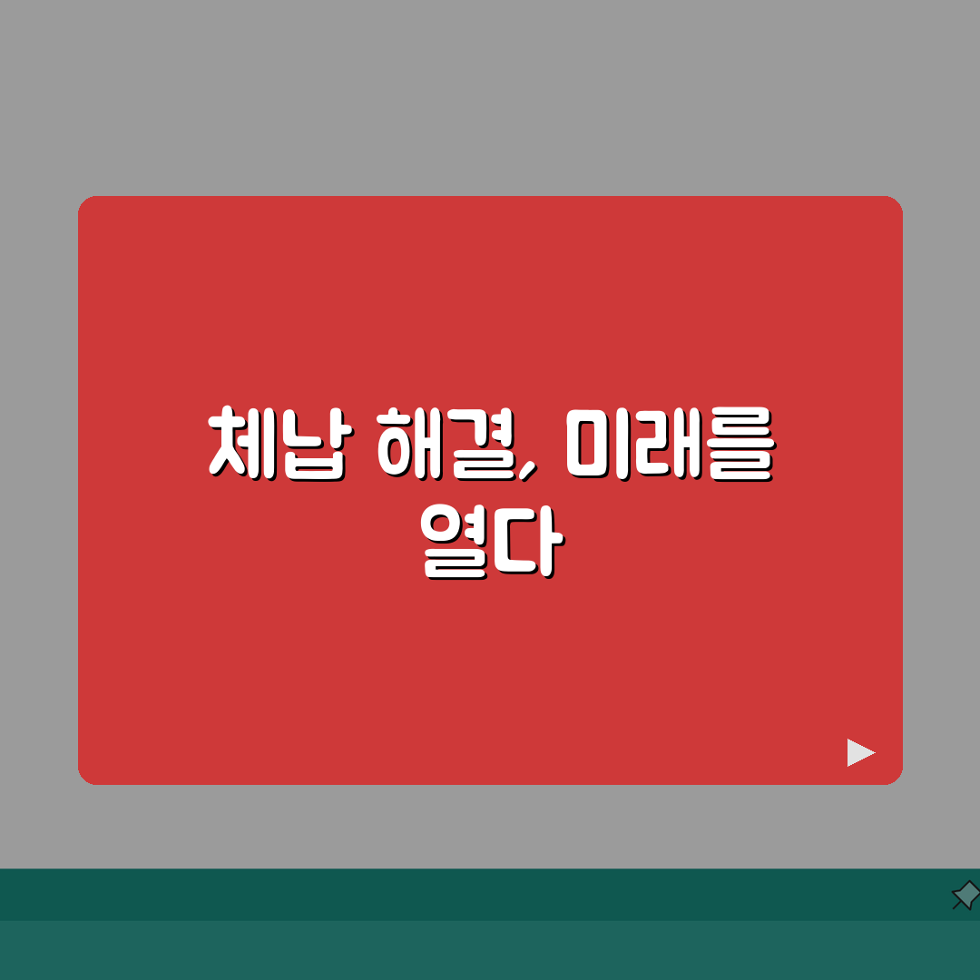국세 체납 해결방법 총정리 | 분할납부부터 결손처분까지 옵션 분석 꿀팁 공유해요!