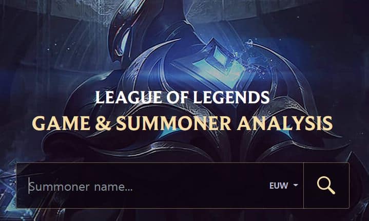 LOL SKILL 사이트의 챔피언 정보와 검색 화면